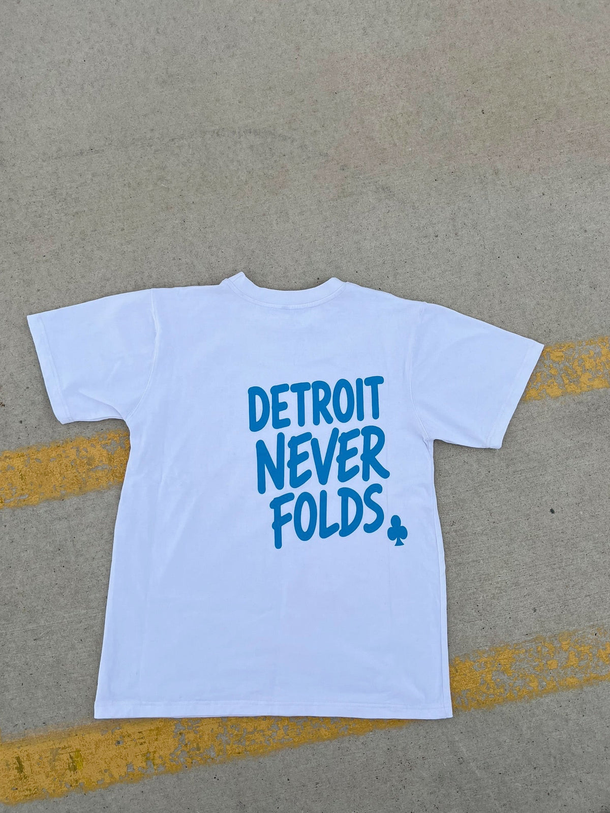 Detroit Never Folds Tee