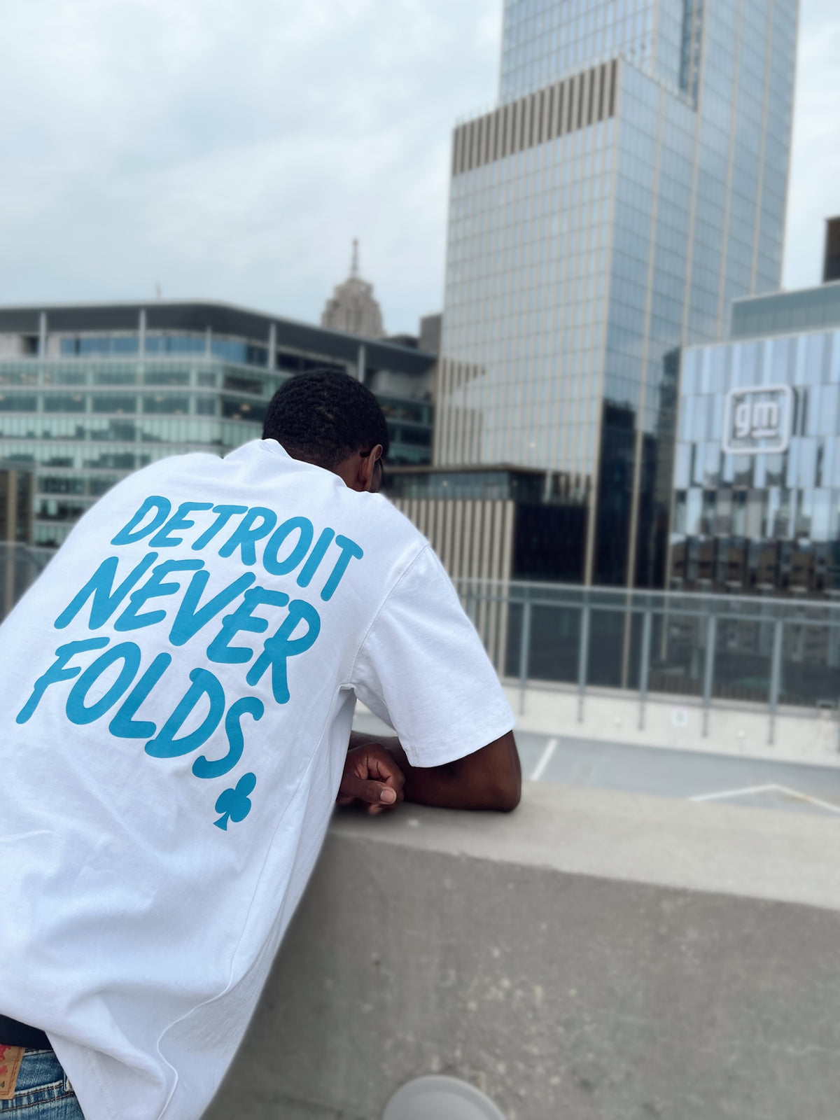 Detroit Never Folds Tee