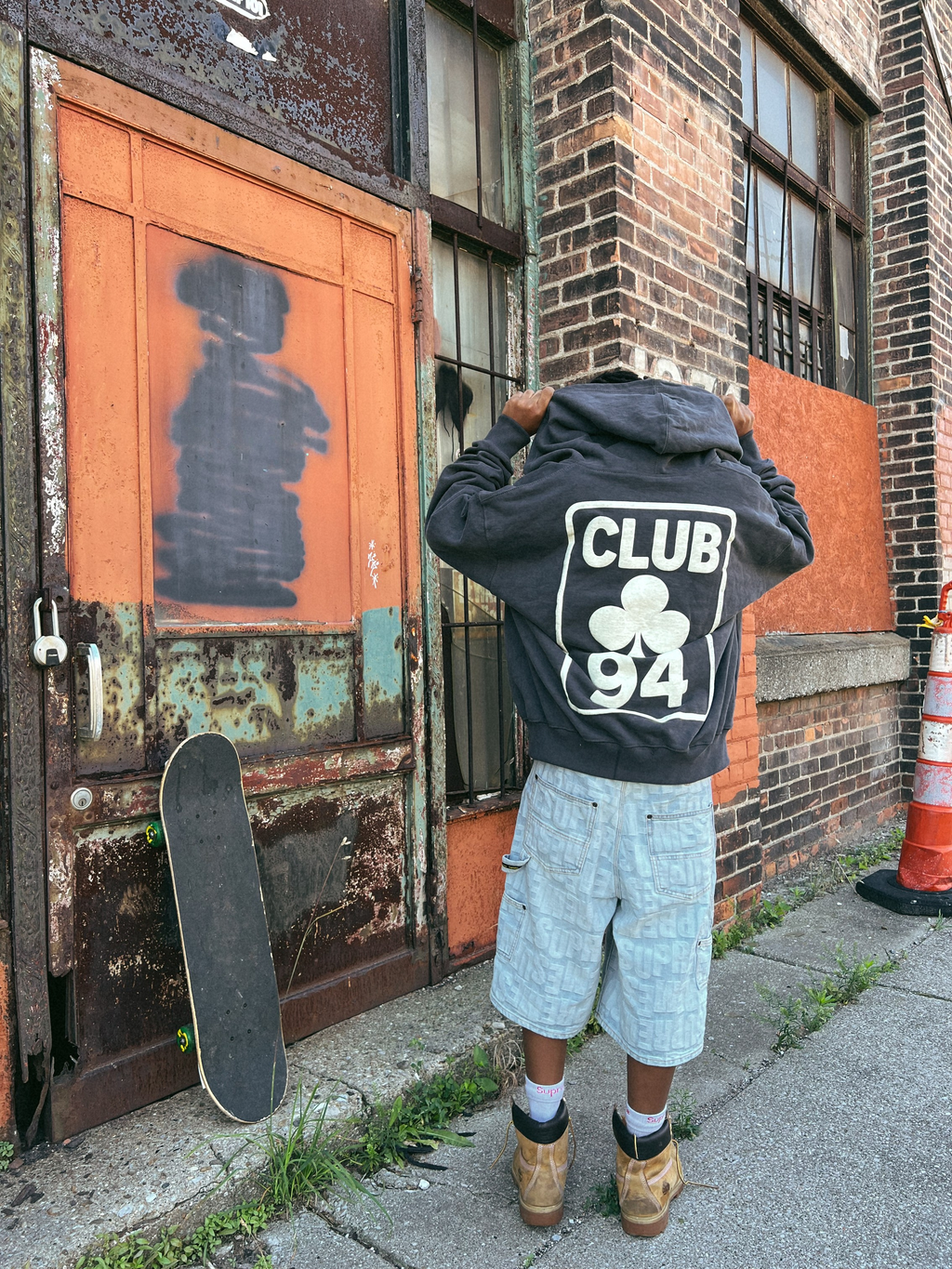 Club 94 Double Zip Hoodie