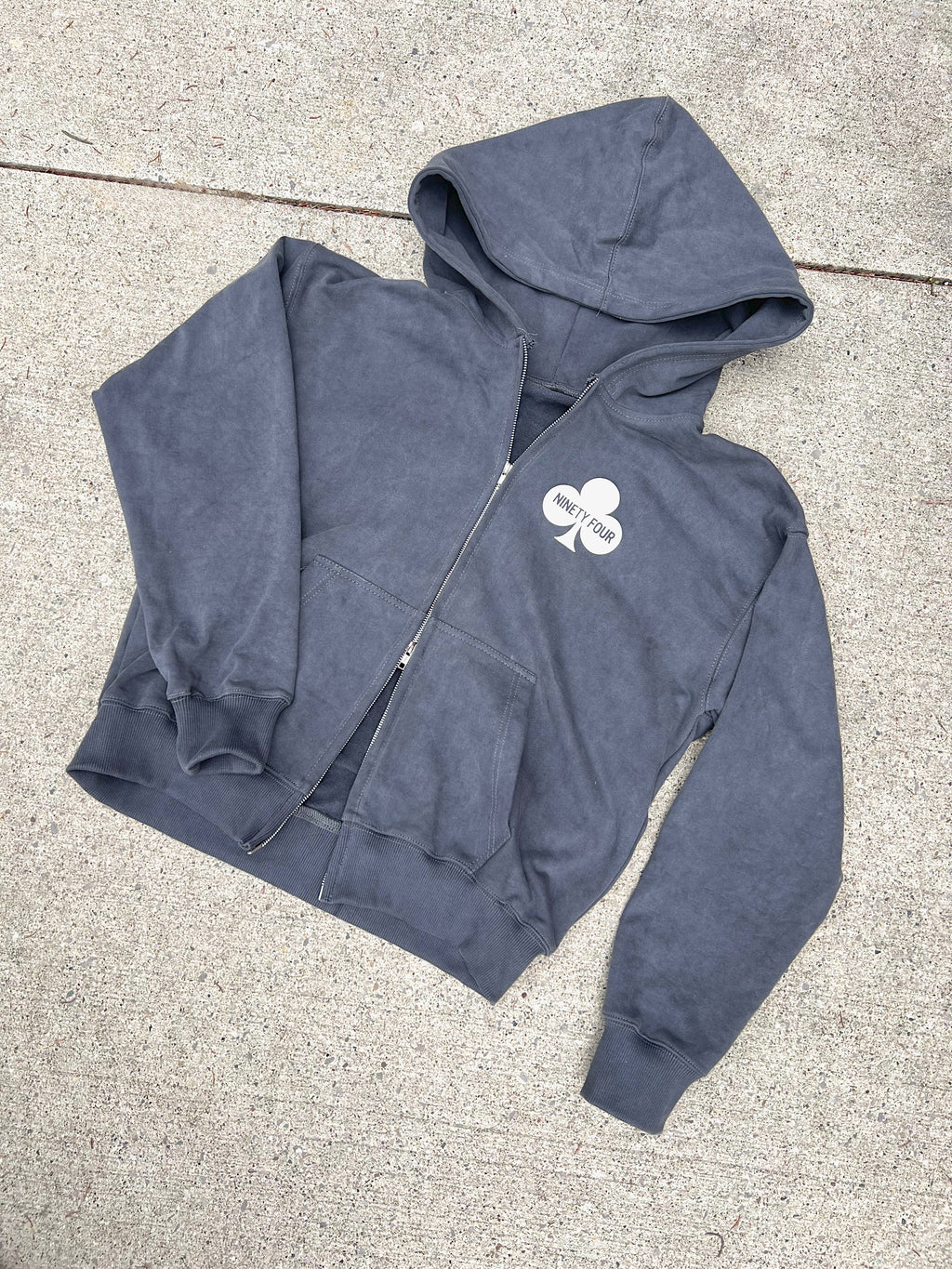 Club 94 Double Zip Hoodie