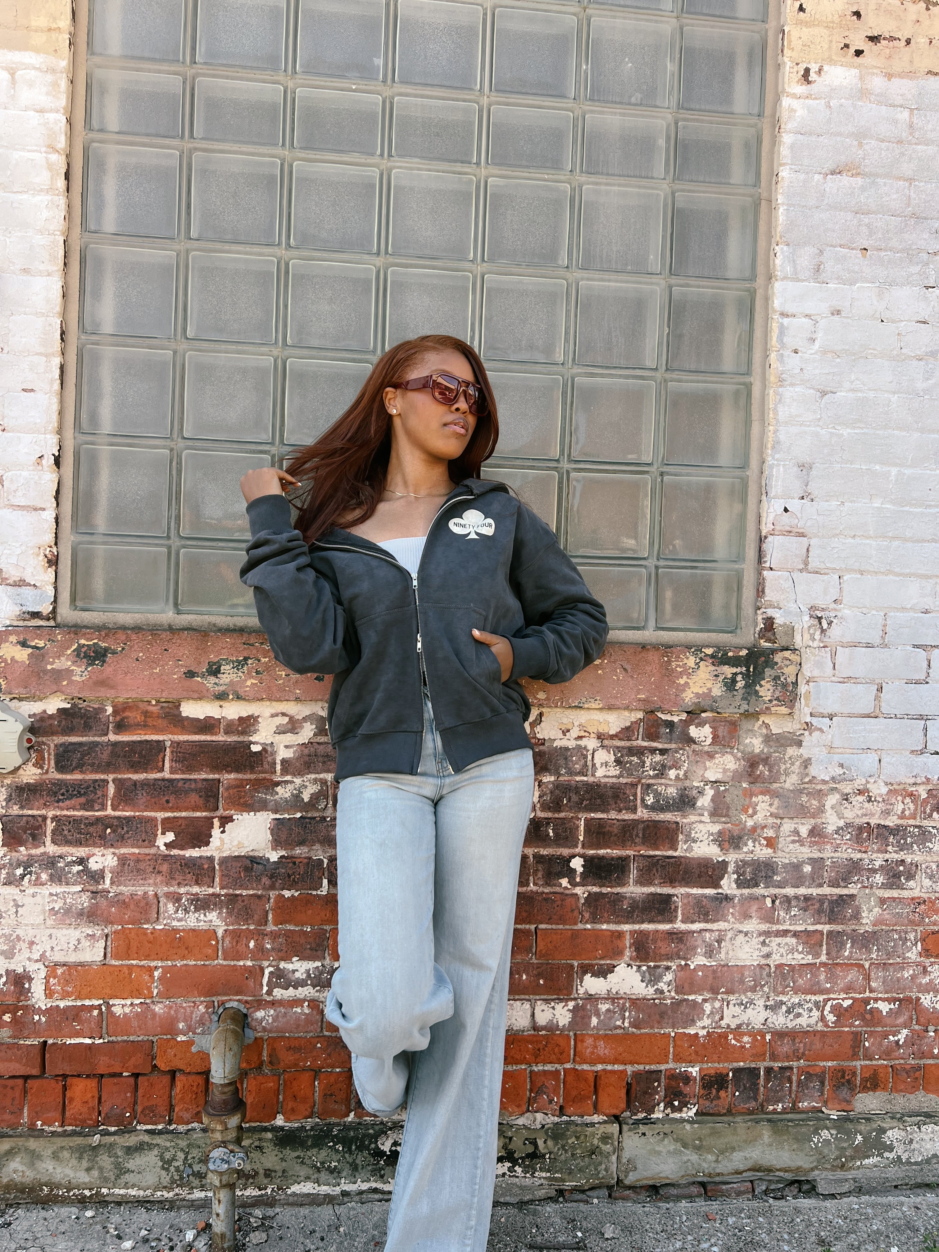 Club 94 Double Zip Hoodie